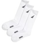 NAUTICA-מארז 3 זוגות גרביים גבוהים עבים לגבר