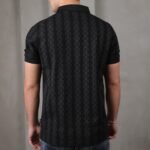 פולו קצר עם רוכסן של BERARDI-Denim – תמונה 2