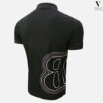 ⁦פולו קצר של שחור BERARDI-Denim⁩ – תמונה ⁦3⁩