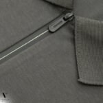 ⁦פולו קצר אפור של BERARDI-Denim⁩ – תמונה ⁦6⁩