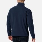 ⁦מעיל פליס במידות גדולות נייבי COLUMBIA⁩ – תמונה ⁦2⁩