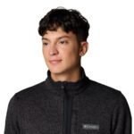 סוודר פליז עם רוכסן של COLUMBIA – תמונה 4