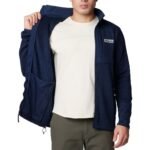 ⁦סוודר פליז עם רוכסן של COLUMBIA⁩ – תמונה ⁦5⁩