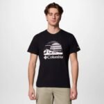 טי-שירט כותנה לגברים של COLUMBIA