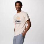 טי-שירט ביג כותנה לגברים של COLUMBIA – תמונה 3