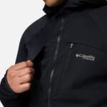 מעיל פליס קולומביה עם כובע Arctic Crest Bonded-Titanium – תמונה 7