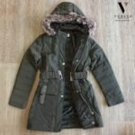 מעיל קפוצ'ון DINAMIT JEANS-1158A-olive