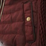 מעיל קצר DINAMIT JEANS-1175B-BORDO – תמונה 3