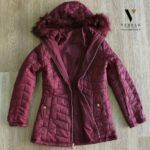 ⁦מעיל קפטשיון דו צדדים DINAMIT JEANS-2286A-BORDO⁩ – תמונה ⁦2⁩