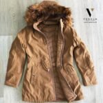 מעיל קפטשיון דו צדדים DINAMIT JEANS-2286A-CAMEL