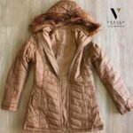 מעיל קפטשיון דו צדדים DINAMIT JEANS-2286A-CAMEL – תמונה 2