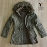 מעיל קפטשיון דו צדדים DINAMIT JEANS-2286A-OLIVE