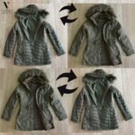 ⁦מעיל קפטשיון דו צדדים DINAMIT JEANS-2286A-OLIVE⁩ – תמונה ⁦3⁩