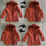 ⁦מעיל ספורט DINAMIT JEANS 2286A-ORANGE⁩ – תמונה ⁦3⁩