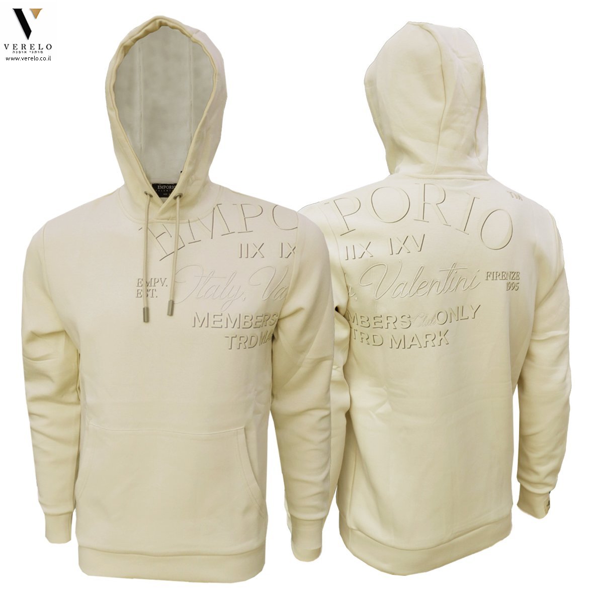 EMPORIO-VALENTINI-HOODFW2576-CREAM-6.jpg קפוצ’ון מעוצב של EMPORIO VALENTINI – תמונה 1