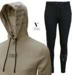 חליפת קפוצ'ון של EMPORIO JSFW2433M-BEIGE