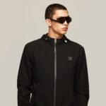 ⁦חליפת קפוצ'ון ניילון סגירת רוכסן של EMPORIO⁩ – תמונה ⁦3⁩