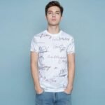 טי שירט מעוצב לבן של EMPORIO VALENTINI