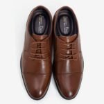 ⁦נעלי עור אלגנט לגבר של FRANCO BANE-T⁩ – תמונה ⁦3⁩