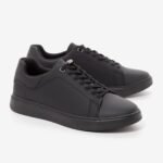 סניקרס לגברים שחור FRANCO BANE – תמונה 4