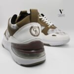 נעלי סניקרס מעוצבת עם שרוכים של GIORGIO BELLINI 3059-11 – תמונה 4