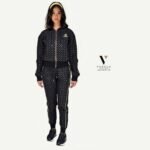 חליפת קפוצ'ון מעוצבת עם רוכסן של GIORGIO BELLINI 3125-BLACK