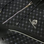 ⁦חליפת קפוצ'ון מעוצבת עם רוכסן של GIORGIO BELLINI 3125-BLACK⁩ – תמונה ⁦4⁩