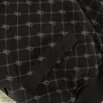 ⁦חליפת קפוצ'ון מעוצבת עם רוכסן של GIORGIO BELLINI 3125-BLACK⁩ – תמונה ⁦7⁩