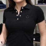 ⁦פולו חלק קצר לצעירות GIORGIO BELLINI-GBSH3048-BLACK⁩ – תמונה ⁦2⁩