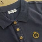 ⁦פולו חלק קצר לצעירות GIORGIO BELLINI-GBSH3048-NAVY⁩ – תמונה ⁦5⁩