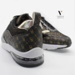 ⁦נעלי סניקרס מעוצבת עם שרוכים של  GIORGIO BELLINI GBSNK 3054-99⁩ – תמונה ⁦3⁩