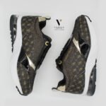 ⁦נעלי סניקרס מעוצבת עם שרוכים של  GIORGIO BELLINI GBSNK 3054-99⁩ – תמונה ⁦5⁩