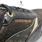 ⁦נעלי סניקרס מעוצבת עם שרוכים של  GIORGIO BELLINI GBSNK 3054-99⁩ – תמונה ⁦9⁩