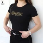 טי שירט לצעירות GIORGIO BELLINI-GBTS3025-BLACK