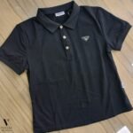 פולו חלק קצר לצעירות GIORGIO BELLINI-GBTS3027-BLACK – תמונה 2