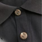 פולו חלק קצר לצעירות GIORGIO BELLINI-GBTS3027-BLACK – תמונה 3