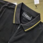 פולו קצר שחור של GIORGIO BELLINI – תמונה 5