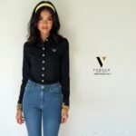 פולו מעבר כותנה לנשים של GIORGIO BELLINI TS3030-99