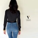 פולו מעבר כותנה לנשים של GIORGIO BELLINI TS3030-99 – תמונה 2