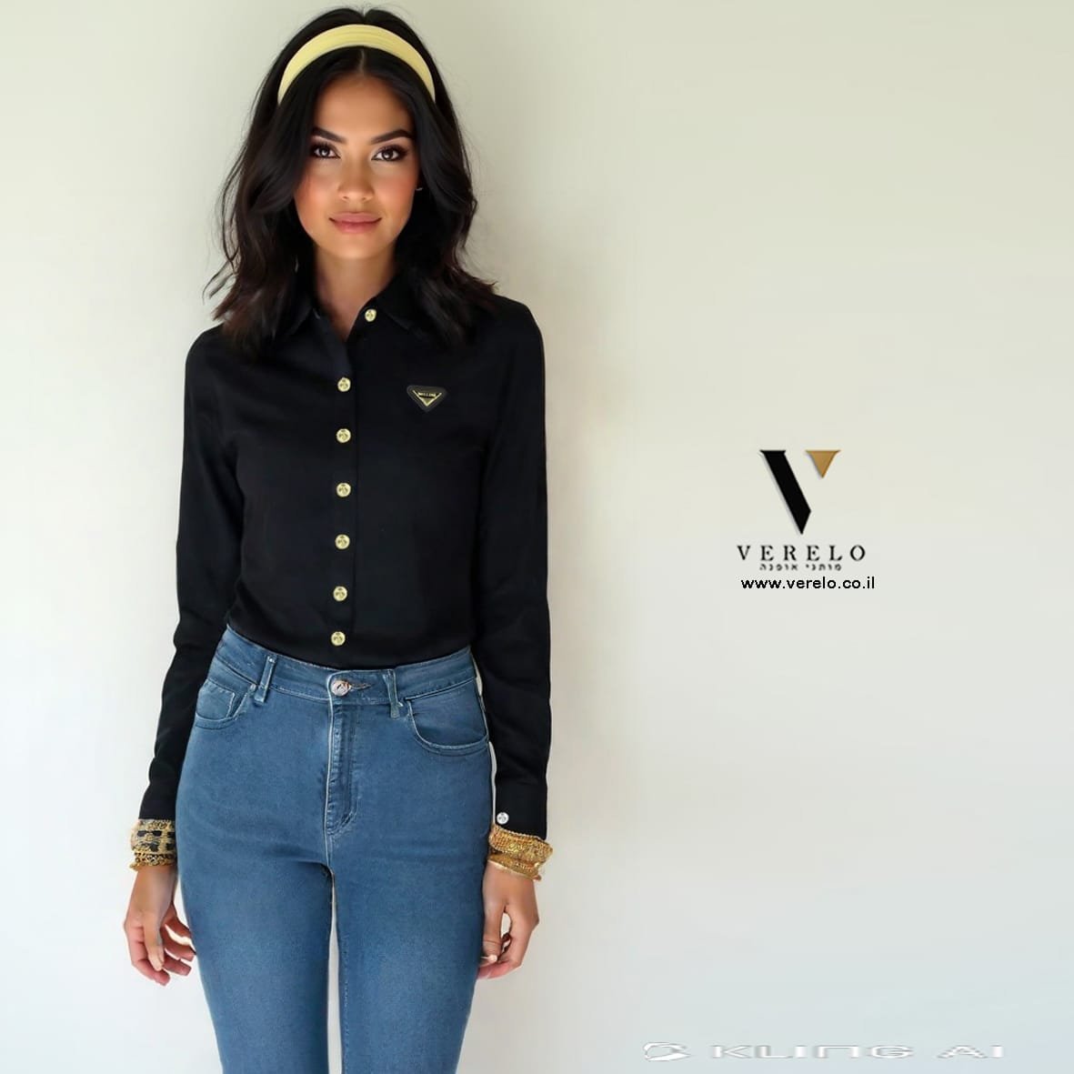 GIORGIO-BELLINI-TS3030-99.jpg פולו מעבר כותנה לנשים של GIORGIO BELLINI TS3030-99 – תמונה 1