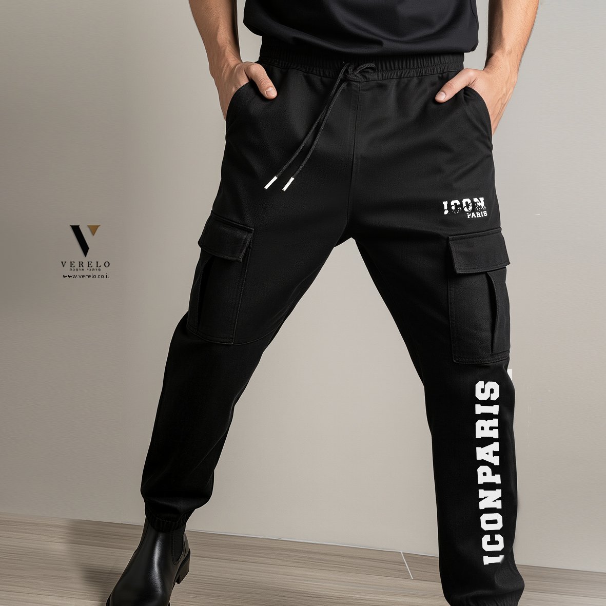 ICON-F25IPRG107.jpg מכנסי דגמ"ח ICON PARIS – תמונה 1