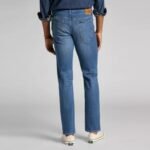 גינס הרגליים הישר LEE DAREN – תמונה 3