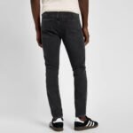 ⁦גינס אפור גזרה סקיני של LEE Malone⁩ – תמונה ⁦2⁩