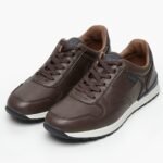 נעלי קז'ואל לגברים חום של Lee Leander