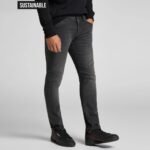 גינס סלים אפור LEE LUKE – תמונה 2