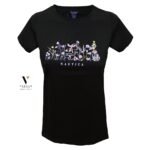 ⁦טי שירט כותנה לצעירות של NAUTICA T-53010SBNSP24-BLACK⁩ – תמונה ⁦2⁩