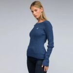 ⁦סריג לנשים ספורט אלגנטי של NAUTICA 54001SBNFA24-BLUE⁩ – תמונה ⁦2⁩
