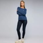 ⁦סריג לנשים ספורט אלגנטי של NAUTICA 54001SBNFA24-BLUE⁩ – תמונה ⁦4⁩