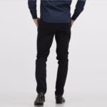 מכנסי צ’ינו שחור כותנה NAUTICA Chino – תמונה 4