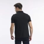 ⁦פולו קצר NAUTICA K81001 -BLACK⁩ – תמונה ⁦4⁩